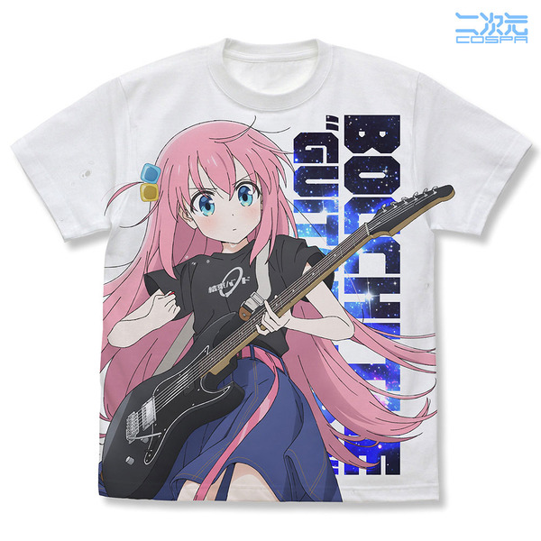 アニメ『ぼっち・ざ・ろっく！』「後藤ひとり フルグラフィックTシャツ Playing the guitar Ver.」（C）はまじあき／芳文社・アニプレックス