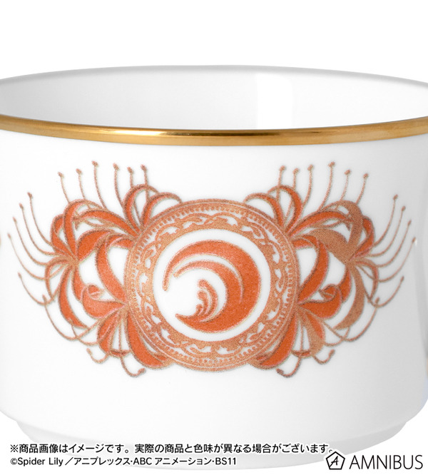 ノリタケコラボ 錦木千束 カップ&ソーサー（C）Spider Lily／アニプレックス・ABCアニメーション・BS11