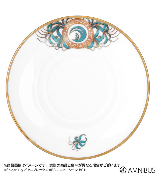 TVアニメ『リコリス・リコイル』ノリタケコラボ「井ノ上たきな　カップ＆ソーサー」（C）Spider Lily／アニプレックス・ABCアニメーション・BS11