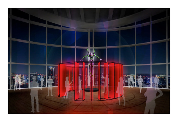 30周年記念展「ALL OF EVANGELION」＜エントランスイメージ＞