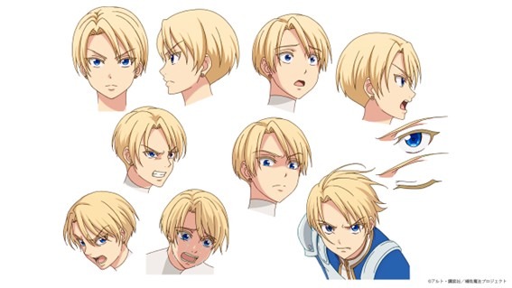 『味方が弱すぎて補助魔法に徹していた宮廷魔法師、追放されて最強を目指す』レグルス・ガルダナ（CV：阿部敦）