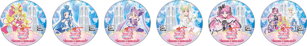 『映画キミとアイドルプリキュア♪』×Cafe Fan Baseコラボカフェメニュー注文特典ノベルティ（C）2025 映画キミとアイドルプリキュア♪製作委員会（C）ABC-A・東映アニメーション
