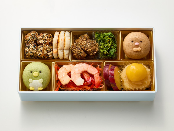 『すみっコぐらし』キャラクターおせちがベルメゾンネットで発売「＜二の重＞　和の味わい重」（C）2025 San-X Co., Ltd. All Rights Reserved.