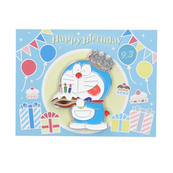 ドラえもん未来デパートオリジナル ドラえもん バースデイ2025 ピンズ