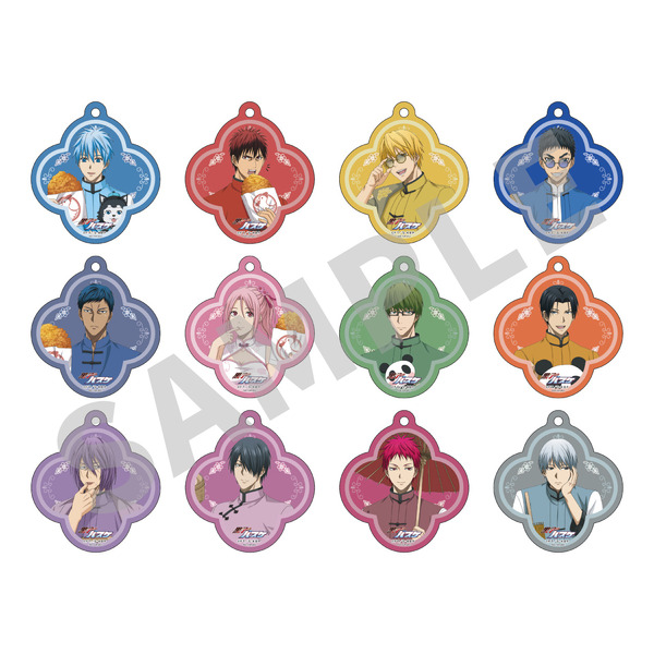 グッズ購入特典　特製花形ラメアクリルチャーム