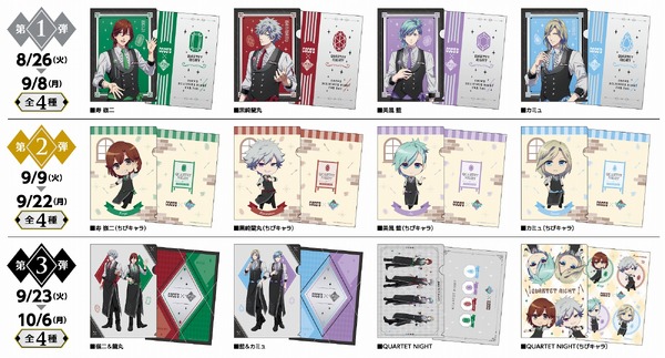 「COCO'Sと新たなる到達点（ユートピア）～DELICIOUS NIGHT（デリシャス ナイト）～キャンペーン」クリアファイル（C）UTA☆PRI-MOVIE TN PROJECT