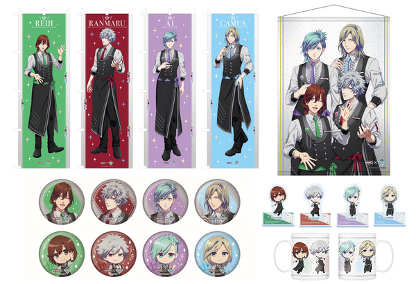 「COCO'Sと新たなる到達点（ユートピア）～DELICIOUS NIGHT（デリシャス ナイト）～キャンペーン」ゼンショーネットストア販売グッズ一覧（C）UTA☆PRI-MOVIE TN PROJECT