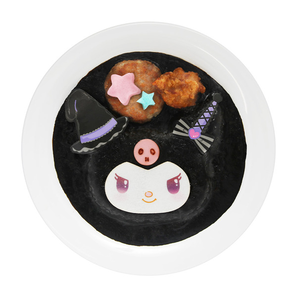 クロミの唐揚げ＆チーズハンバーグ★ブラックカレー