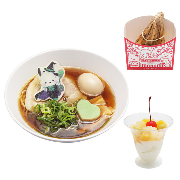 ポチャッコのハロウィーン中華ラーメンセット
