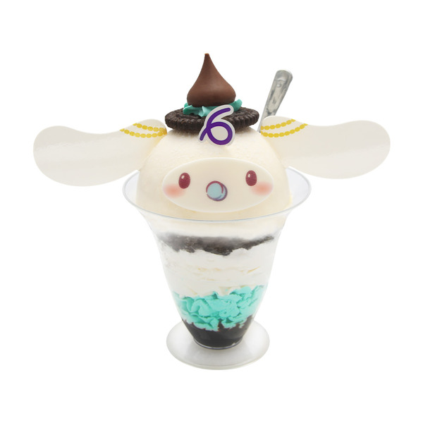 みるくのレアチーズ＆チョコミントパフェ