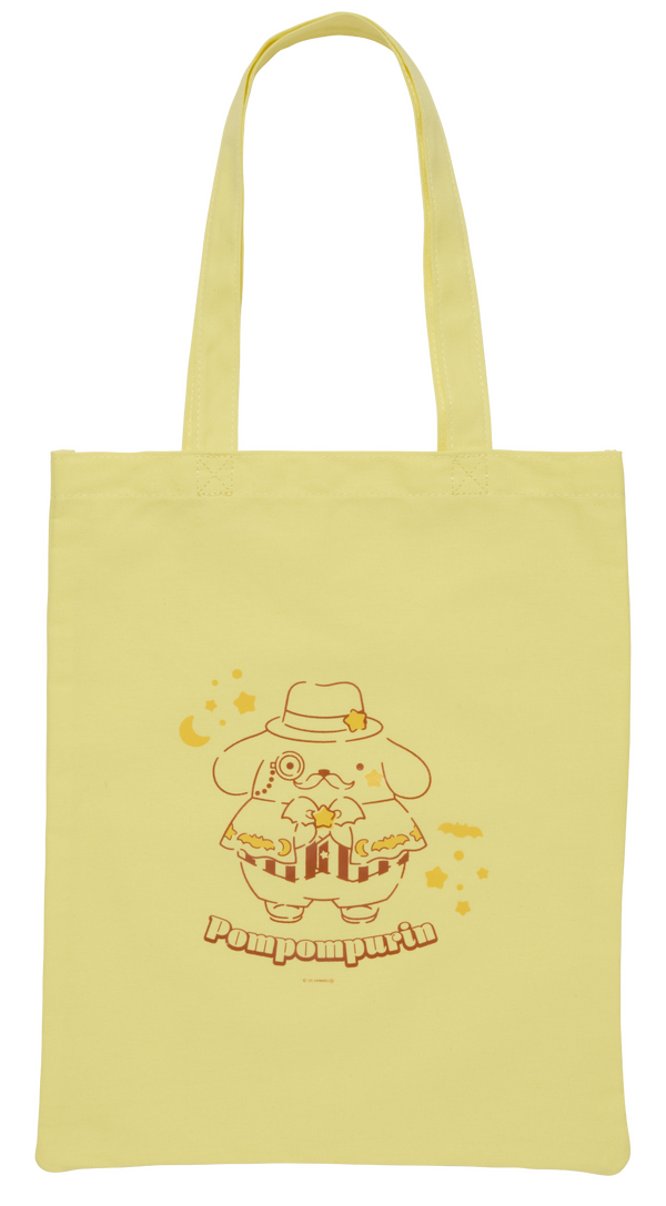 Happyくじ「Sanrio characters Halloween 2025」トートバッグ賞：ポムポムプリン（C）2025 SANRIO CO., LTD. APPROVAL NO. E25080701