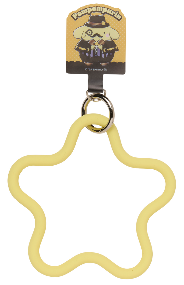 Happyくじ「Sanrio characters Halloween 2025」スマホストラップ賞：ポムポムプリン（C）2025 SANRIO CO., LTD. APPROVAL NO. E25080701