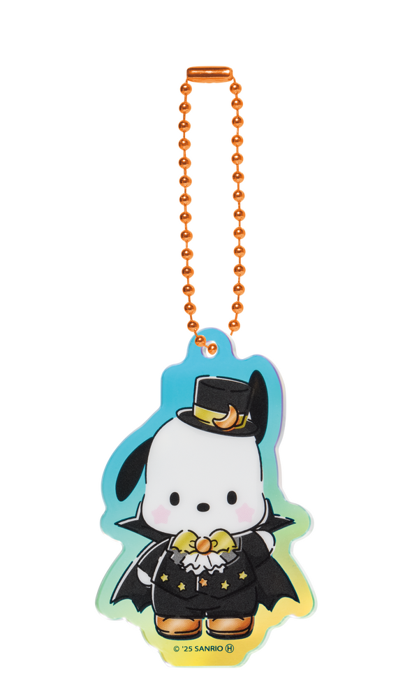 Happyくじ「Sanrio characters Halloween 2025」アクリルチャーム賞：ポチャッコ（C）2025 SANRIO CO., LTD. APPROVAL NO. E25080701