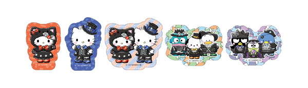 Happyくじ「Sanrio characters Halloween 2025」ステッカーSET賞（C）2025 SANRIO CO., LTD. APPROVAL NO. E25080701