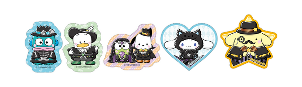 Happyくじ「Sanrio characters Halloween 2025」ステッカーSET賞（C）2025 SANRIO CO., LTD. APPROVAL NO. E25080701