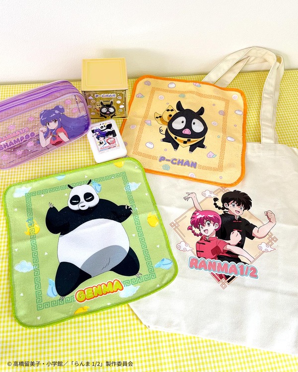 TVアニメ『らんま1/2』限定アイテムが5年ぶりにサンキューマートに登場（C）高橋留美子・小学館／「らんま1/2」製作委員会
