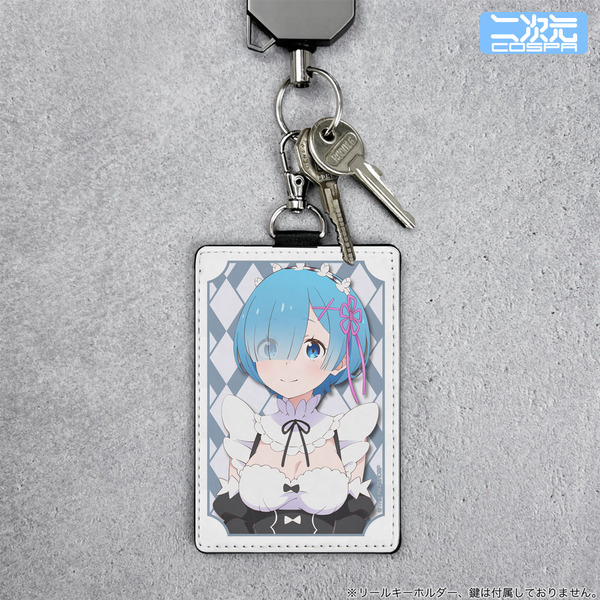 TVアニメ『Re:ゼロから始める異世界生活』「レム パスケース（ナスカン付き）」使用例（C）長月達平・株式会社KADOKAWA刊／Re:ゼロから始める異世界生活3製作委員会