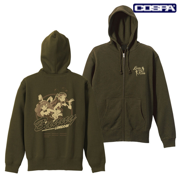 TVアニメ『うる星やつら』「バニーガール ラム＆ラン ジップパーカー　MOSS」（C）高橋留美子・小学館／アニメ「うる星やつら」製作委員会