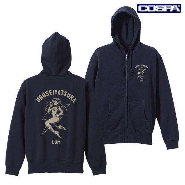 TVアニメ『うる星やつら』「ラムの電撃 ジップパーカー　BLACK」（C）高橋留美子・小学館／アニメ「うる星やつら」製作委員会