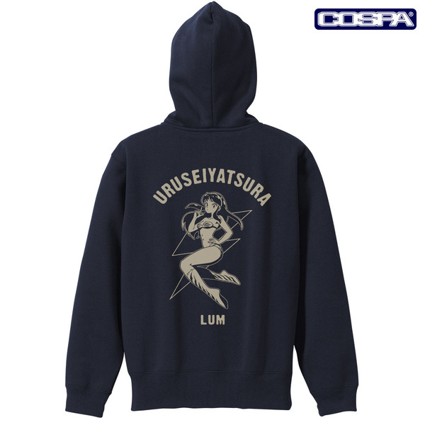 TVアニメ『うる星やつら』「ラムの電撃 ジップパーカー　BLACK」（C）高橋留美子・小学館／アニメ「うる星やつら」製作委員会