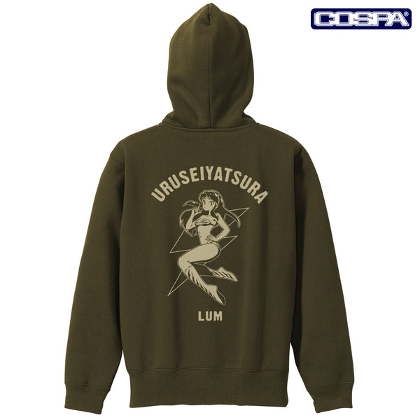 TVアニメ『うる星やつら』「ラムの電撃 ジップパーカー　MOSS」（C）高橋留美子・小学館／アニメ「うる星やつら」製作委員会