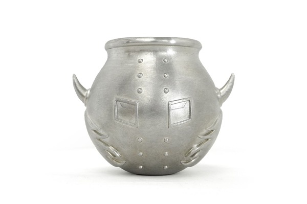 「悪魔将軍型ぐい呑み 鬼出しの釜」