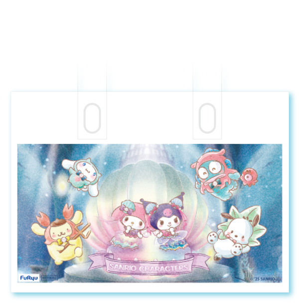 「ナムコdeハロウィン2025～マーメイドファンタジー　ストロー付きタンブラー」限定ショッパー（C）'25 SANRIO CO., LTD. APPR. NO. L660110