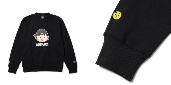 『ちびまる子ちゃん』×ニューエラ　「Sweat Crew Neck」（C）さくらプロダクション / 日本アニメーション