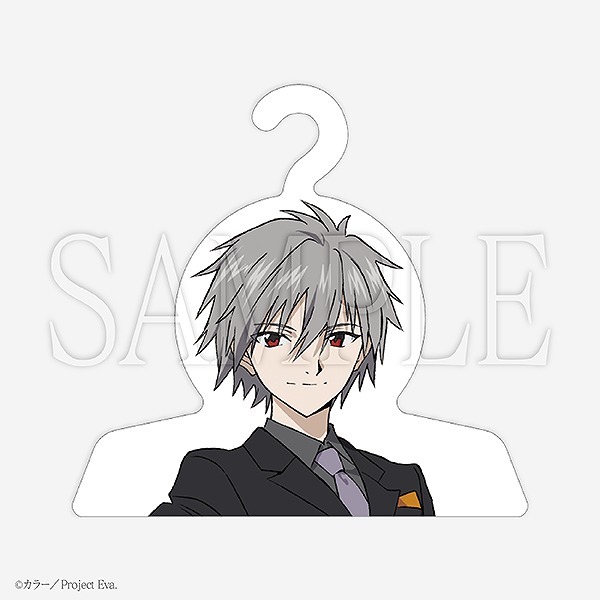 「最後のシ者 渚カヲル展」キャラクターハンガー（C）カラー （C）カラー／Project Eva.