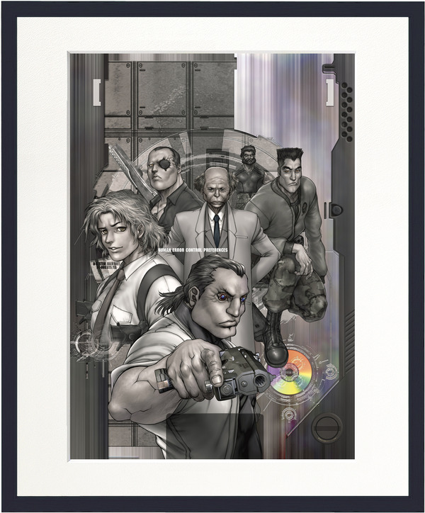 複製原画　攻殻機動隊 2カバー※受注生産　　　　　　　　販売価格：55,000円(税込)