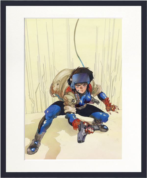 複製原画　攻殻機動隊 海賊版表紙※受注生産　　　　　　　　販売価格：55,000円(税込)