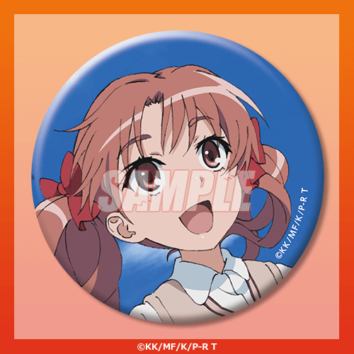 『とある科学の超電磁砲T』Newtype オンラインくじ　D賞：缶バッジ 白井黒子 B（C）2018 鎌池和馬／冬川基／ＫＡＤＯＫＡＷＡ／PROJECT-RAILGUN T