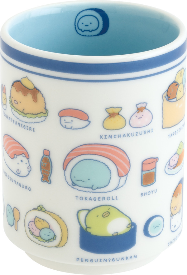 「すみっコすし 湯のみ」（C）2025 SAN-X CO., LTD. ALL RIGHTS RESERVED.