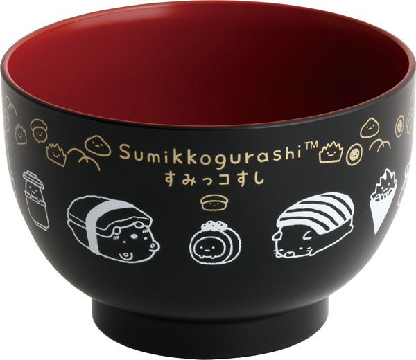 「すみっコすし おわん」（C）2025 SAN-X CO., LTD. ALL RIGHTS RESERVED.