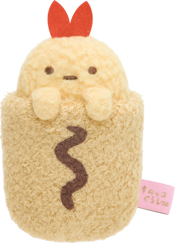 すみっコぐらしコレクション「復刻カプセルてのりぬいぐるみ えびふらいのしっぽ」（C）2025 SAN-X CO., LTD. ALL RIGHTS RESERVED.