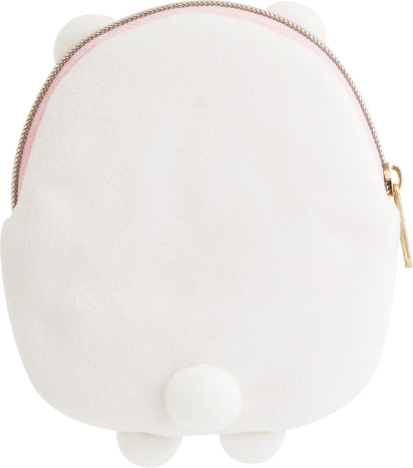 すみっコぐらしコレクション「ぬいぐるみコインケース しろくま」（C）2025 SAN-X CO., LTD. ALL RIGHTS RESERVED.