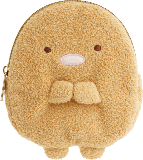すみっコぐらしコレクション「ぬいぐるみコインケース とんかつ」（C）2025 SAN-X CO., LTD. ALL RIGHTS RESERVED.