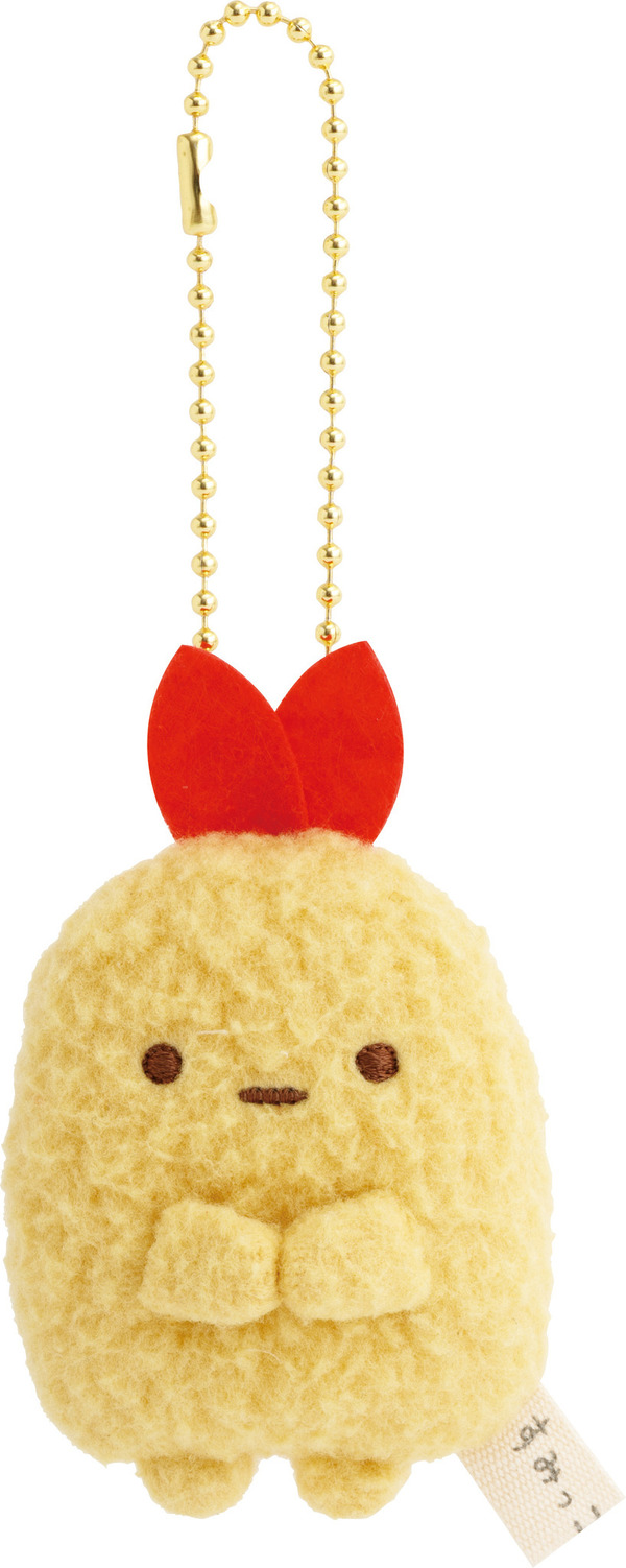 すみっコぐらしコレクション「ミニミニぬいぐるみクリーナー えびふらいのしっぽ」（C）2025 SAN-X CO., LTD. ALL RIGHTS RESERVED.