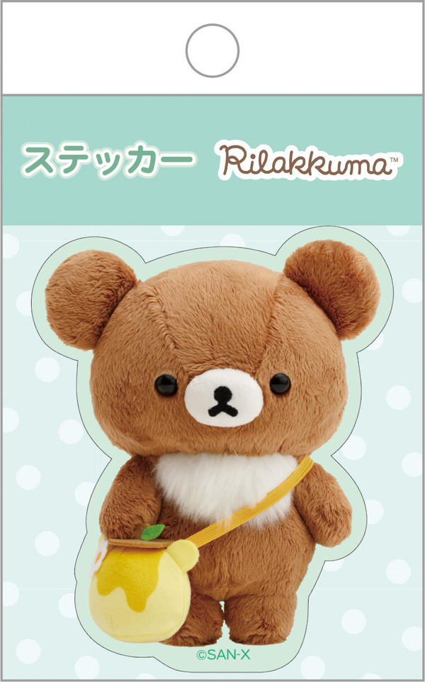 サンエックス「ぬいフォトシリーズ ステッカー（チャイロイコグマ）」（C）2025 SAN-X CO., LTD. ALL RIGHTS RESERVED.