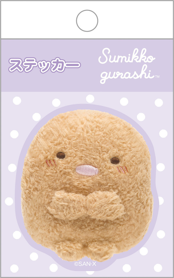 サンエックス「ぬいフォトシリーズ ステッカー（とんかつ）」（C）2025 SAN-X CO., LTD. ALL RIGHTS RESERVED.