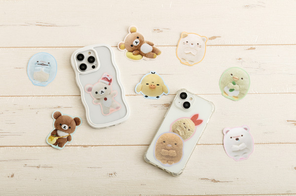 サンエックス「ぬいフォトシリーズ ステッカー」使用イメージ（C）2025 SAN-X CO., LTD. ALL RIGHTS RESERVED.