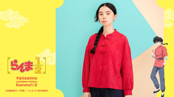 世界観を感じられるコットンチャイナブラウス