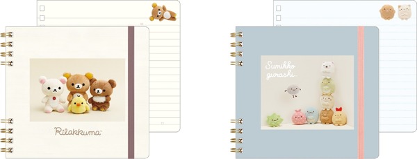 サンエックス「ぬいフォトシリーズ スクエア SP ノート」（C）2025 SAN-X CO., LTD. ALL RIGHTS RESERVED.