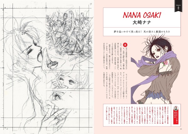 「矢沢あい『NANA』の世界」（別冊太陽『太陽の地図帖』）より