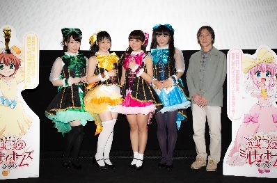 映画「ミルキィホームズ」完成披露お馴染みの4人が登壇　真壁刀義からのメッセージも