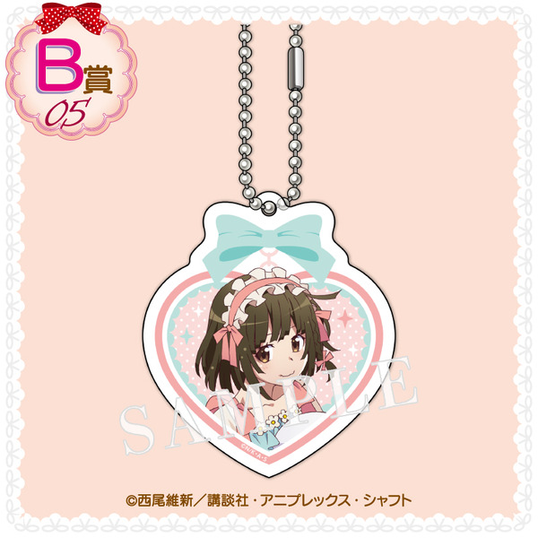 くじコレ「〈物語〉シリーズ Sweet＆girly Style」B賞：アクリルキーホルダー【千石撫子 B】（C）西尾維新／講談社・アニプレックス・シャフト