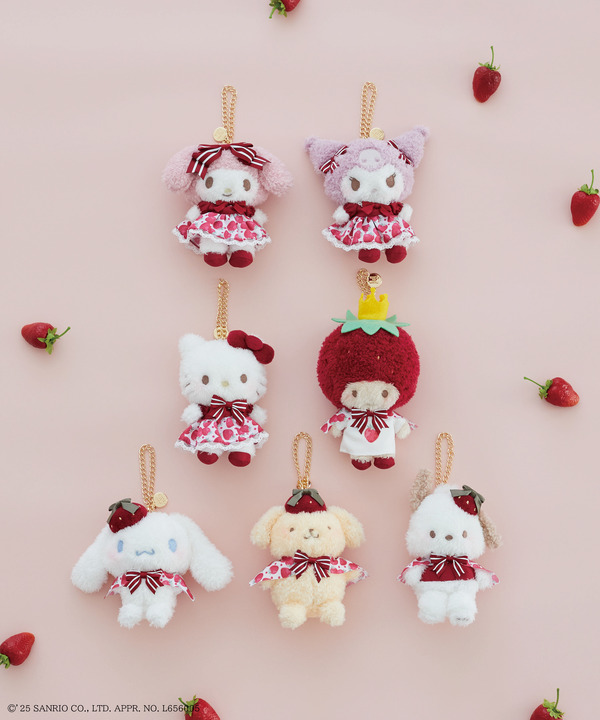 Maison de FLEUR × いちご新聞「チャーム」（C）’25 SANRIO CO., LTD. APPR. NO. L656005