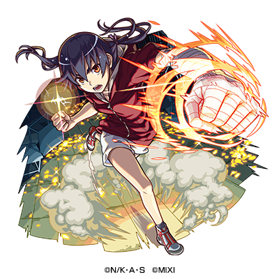 火属性 ★5 元バスケ部エース 神原駿河 （進化） CV：沢城みゆき