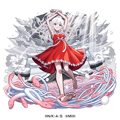 火属性 ★6 妄想を描く蛇神 千石撫子 （進化） CV：花澤香菜