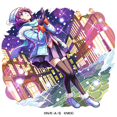 闇属性 ★6 真冬のランデブー 戦場ヶ原ひたぎ （獣神化） CV：斎藤千和